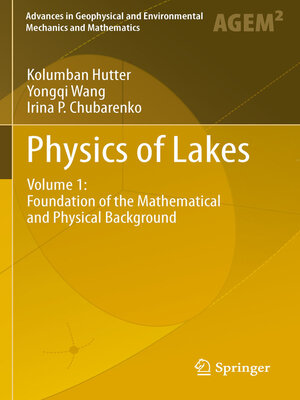 cover image of Physics of Lakes